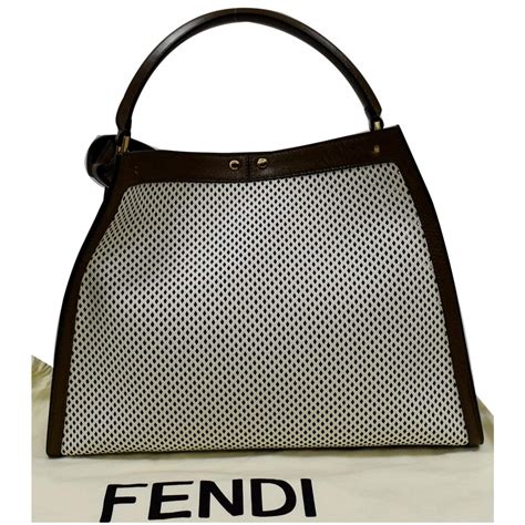 fendi x lite large|Fendi peekaboo sizes.